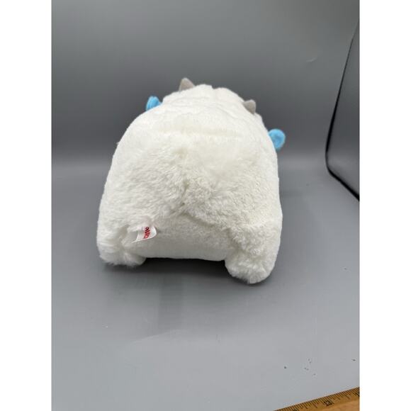 Aurora Palm Pals Yeti Plush Stuffed Animal White Blue 8” Cute Fluffy Toy NWT - Picture 3 of 7